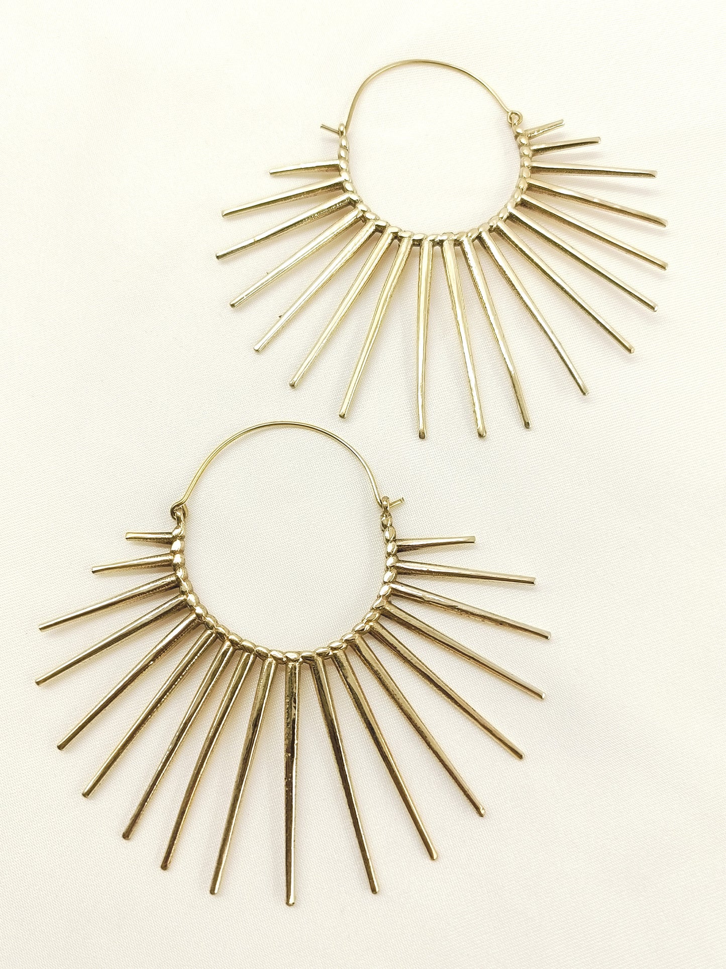 Sahar Golden Men's Earrings
