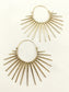 Sahar Golden Men's Earrings