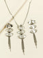 Lilyana Silver Western Necklace Set