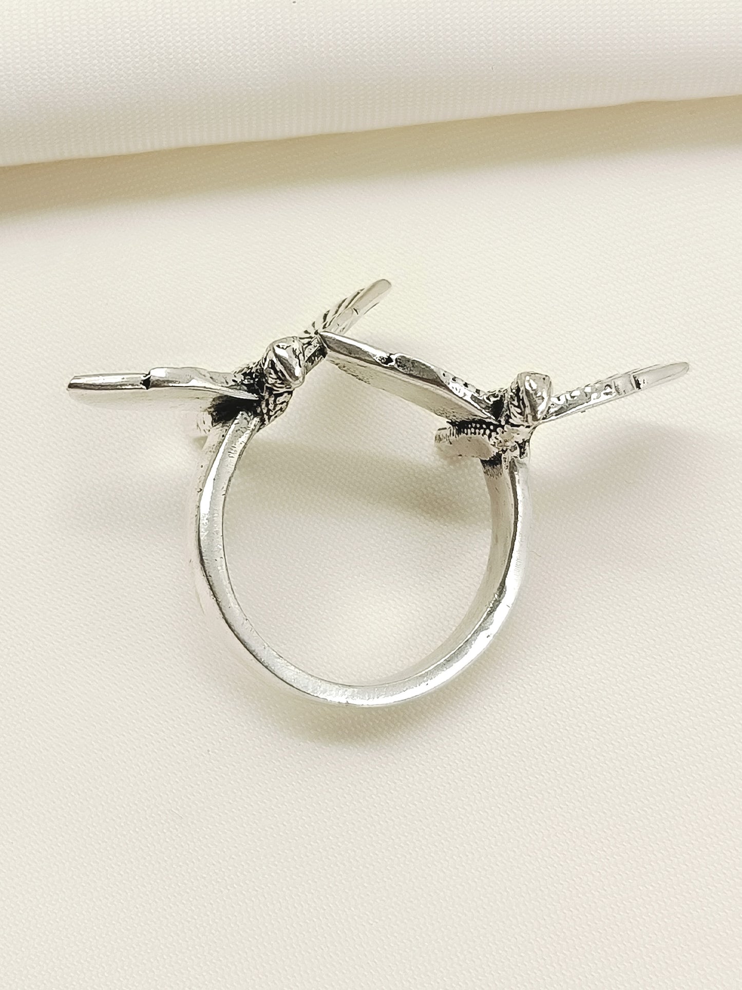 Ednat Silver Men's Finger Ring