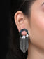 Jassica Silver Western Earrings