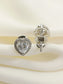 Laura 92.5 Silver Swarovski Stone Tops