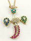 Sudh Multi - Colour Kundan Men's Neckpiece