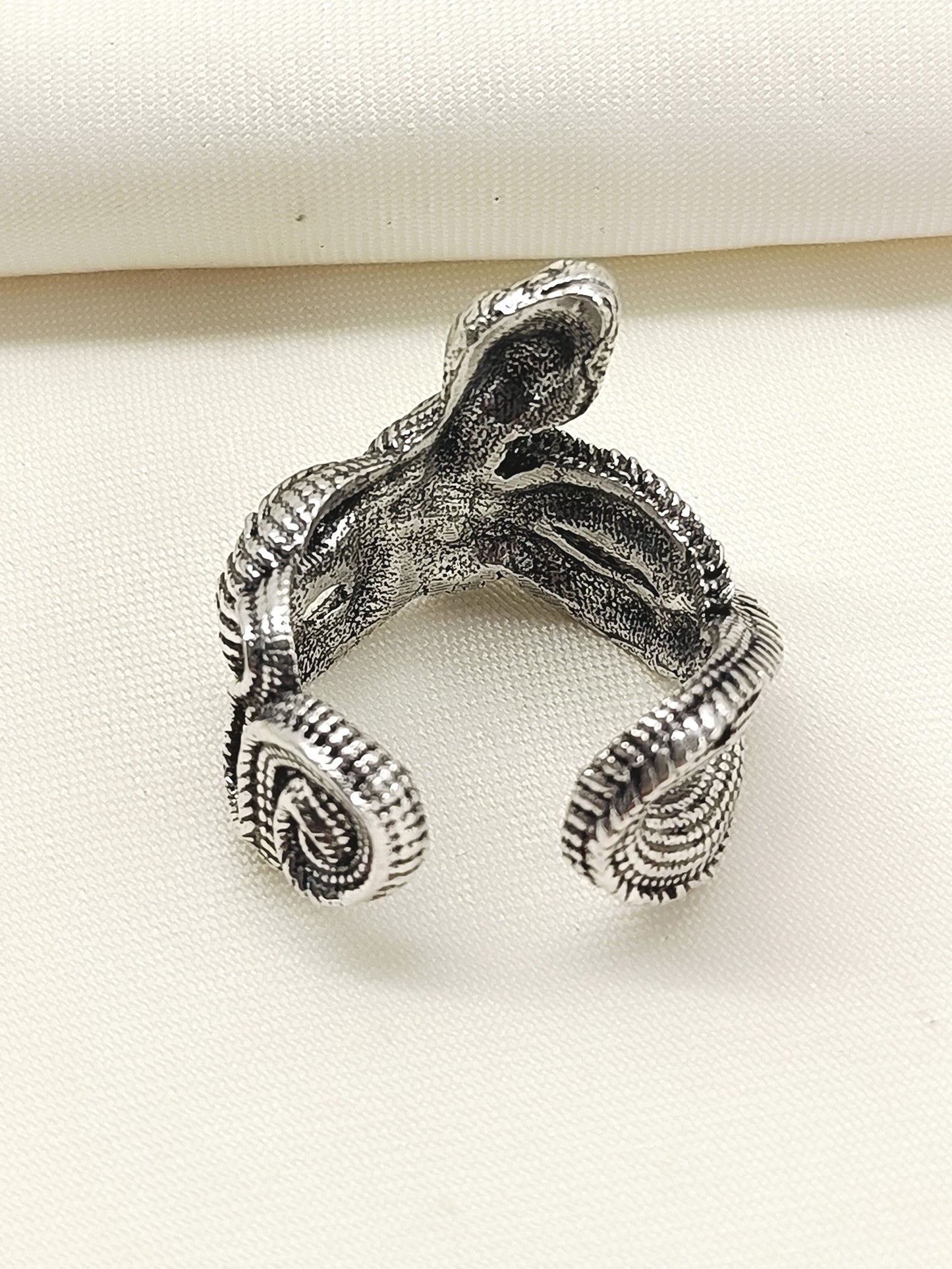 Marian Silver Men's Finger Ring