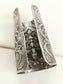 Vihari Silver Oxidized Men's Bracelet