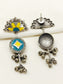 Prarthana Firozi Oxidized Earring