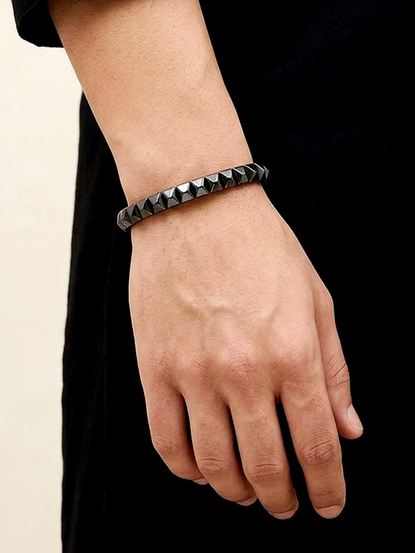 Devyan Black Men's Bracelet