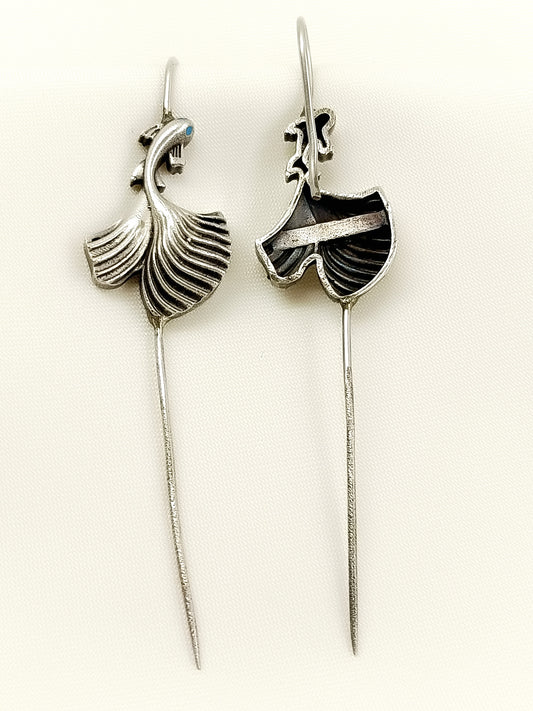 Veeransh Plain Fish Men's Earcuffs