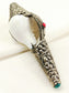 Mridwal Silver Tibetan-Style Carved Shankh