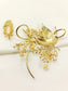 Ayana Golden Boutique Bird Hand Harness Palm Bracelet with Ring