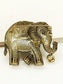 Pranay Green Elephant Brooch