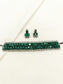 Raima Green Victorian Choker Set