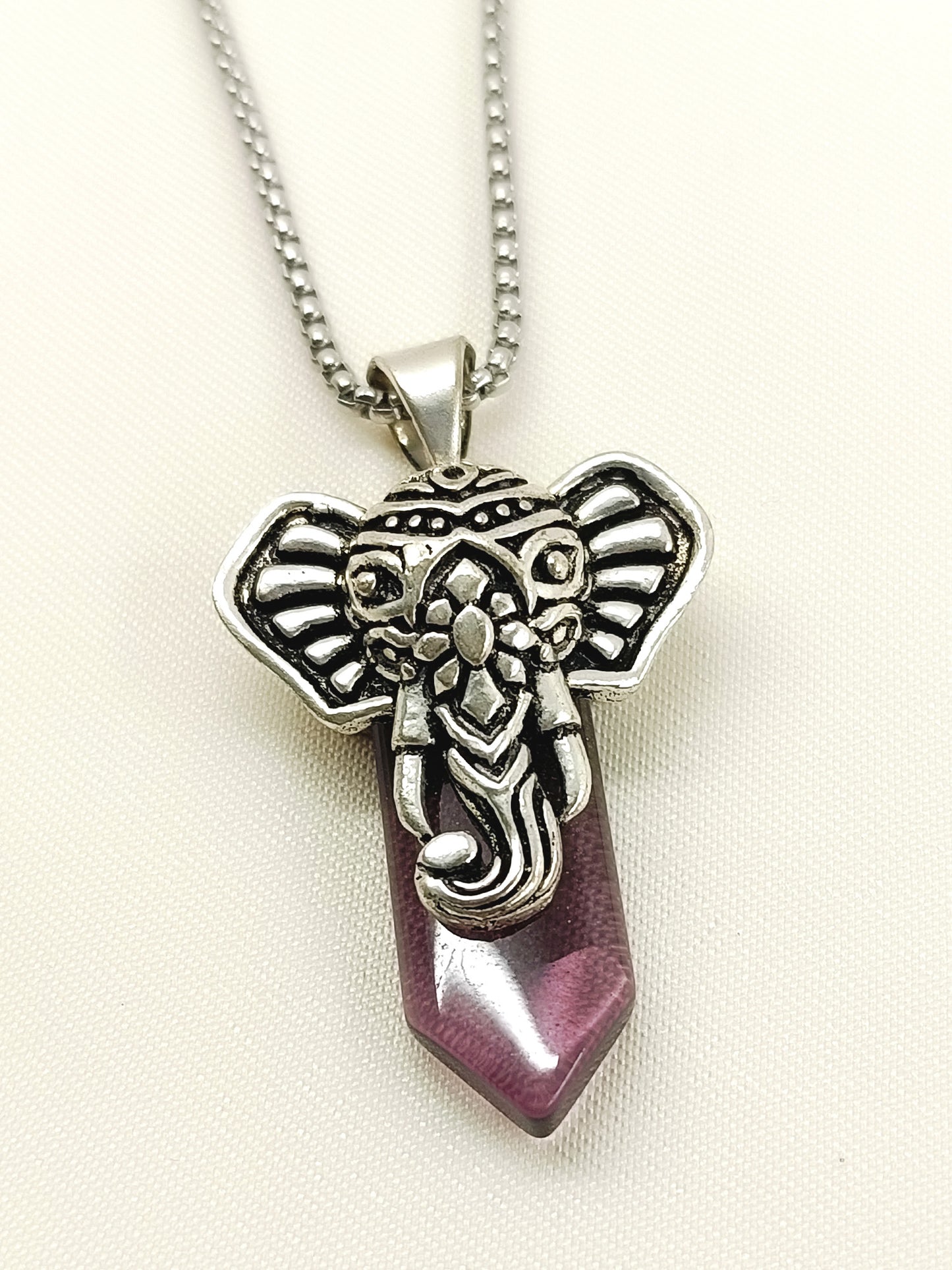 Arjun Purple Men's Neckpiece