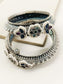 Hanvita Multi Colour Oxidized Bangle