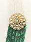 Sanjeev Green Groom Beads Neckpiece
