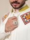 Ayansh Garba Green Kediya Jacket Set.