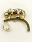 Sanjukt Green Tiger Brooch