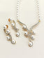 Rashmi White Pearl American Diamond Combo Set