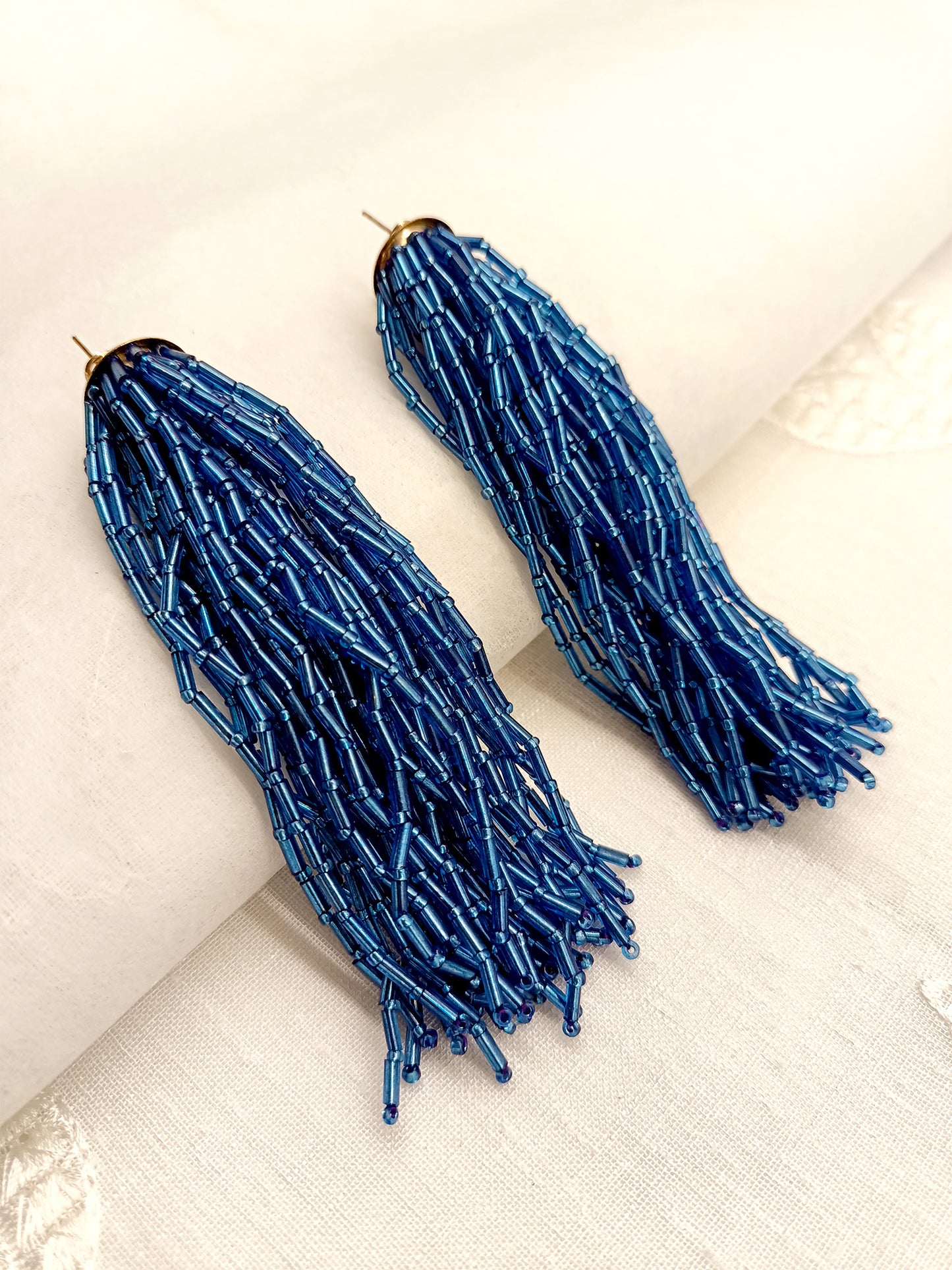 Sreenika Blue Western Earrings