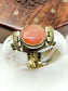 Aarohit Peach Bone Men's Bracelet