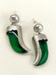 Harit Green Men's Earring