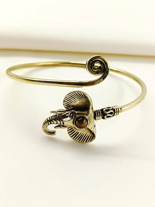 Tanay Brown Elephant Men's Bracelet
