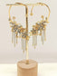 Reha White American Diamond Earrings