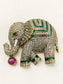 Ronak R&G Elephant Brooch