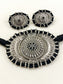 Rita Black Oxidized Choker Set