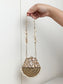 Aadya Golden Mini Metal Clutch