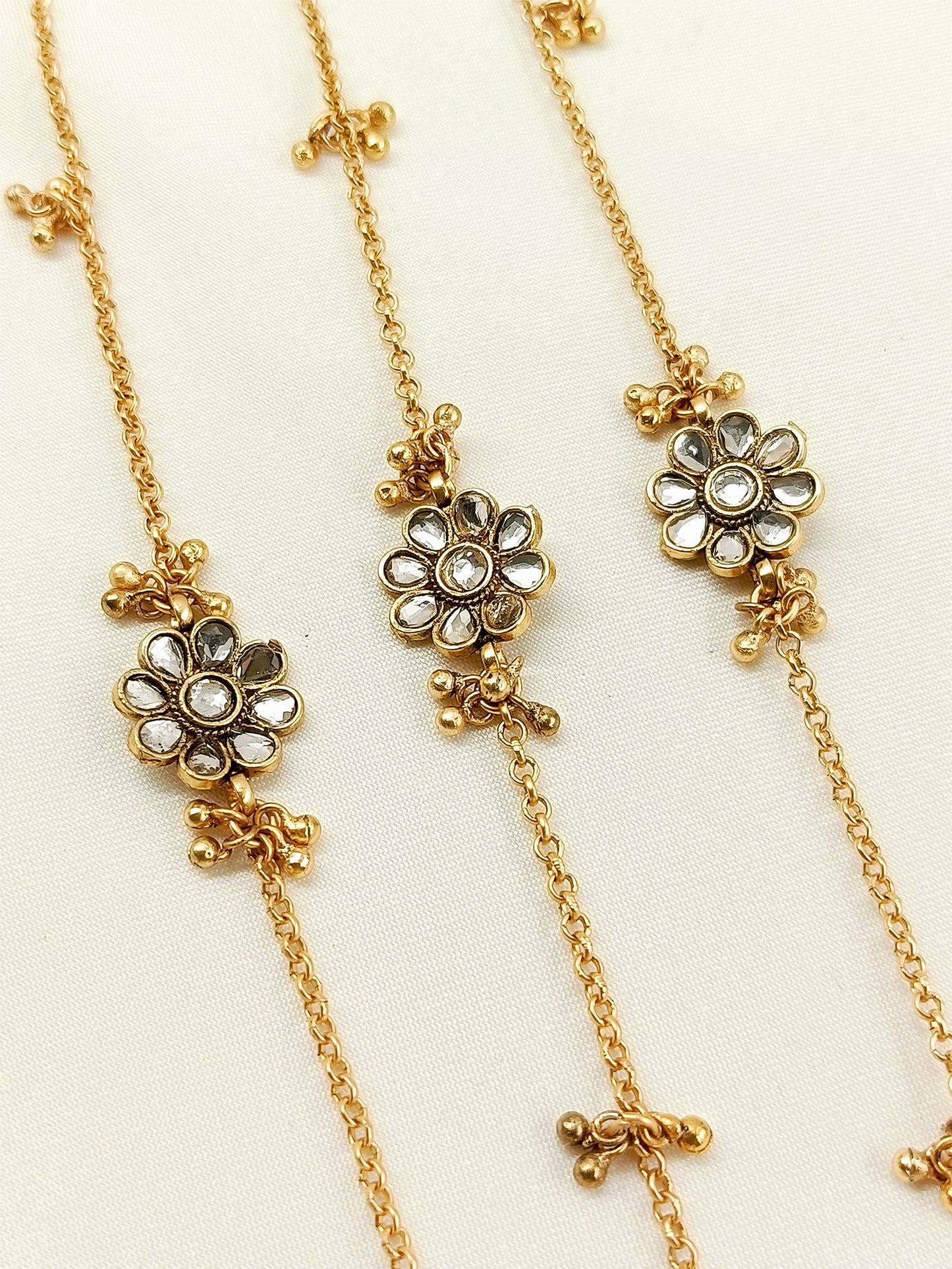 Sumira Golden Hair Brooch