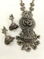 Yashvi Blue Oxidized Necklace Set