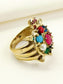 Jivit Navratna Turtle Men's Finger Ring