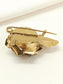 Manan Golden Rose Brooch