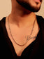 Akshar Two Tone Men's Chain