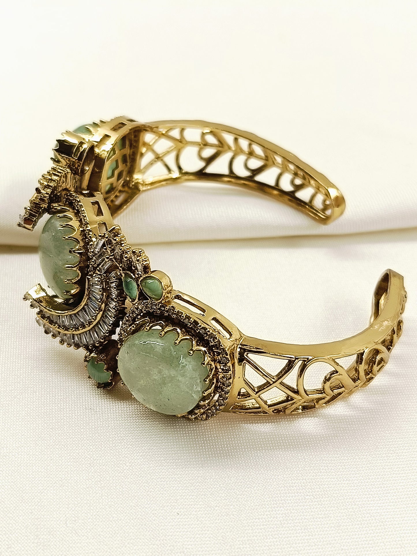 Monjima Mint Green Victorian Bracelet