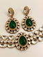 Saiya Green Victorian Necklace Set