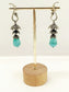 Andrea Mint Green Oxidized Jhumki