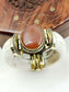 Arnit Orange Bone Men's Bracelet