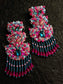 Baamini Multi Colour Handmade Earrings