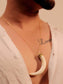 Pranyan White Bone Men's Neckpiece
