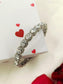 Nirmala American Diamond Silver Plated Bracelet