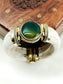 Ronav Olive Green Bone Men's Bracelet