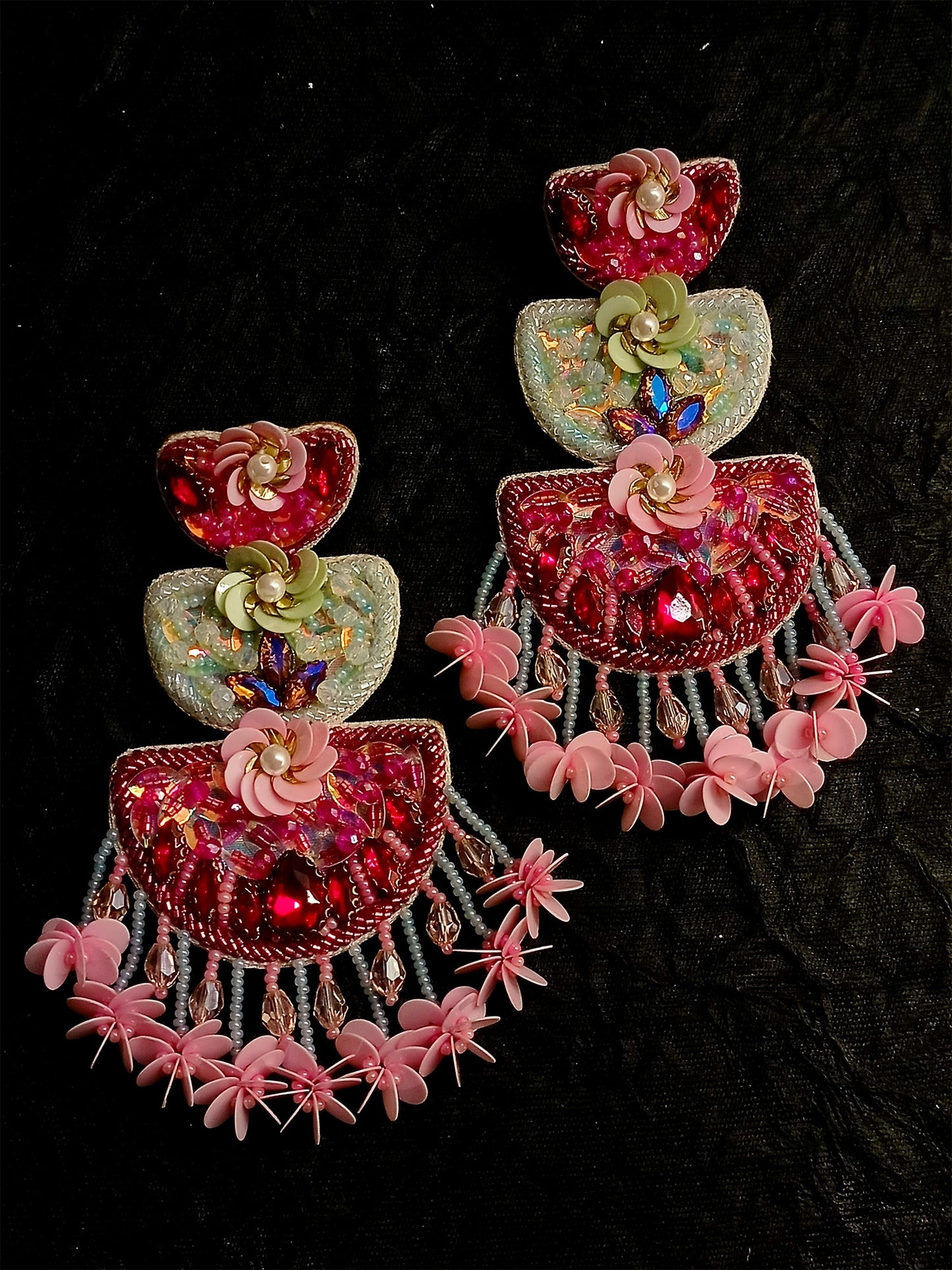 Jeevita Multi Colour Handmade Earrings