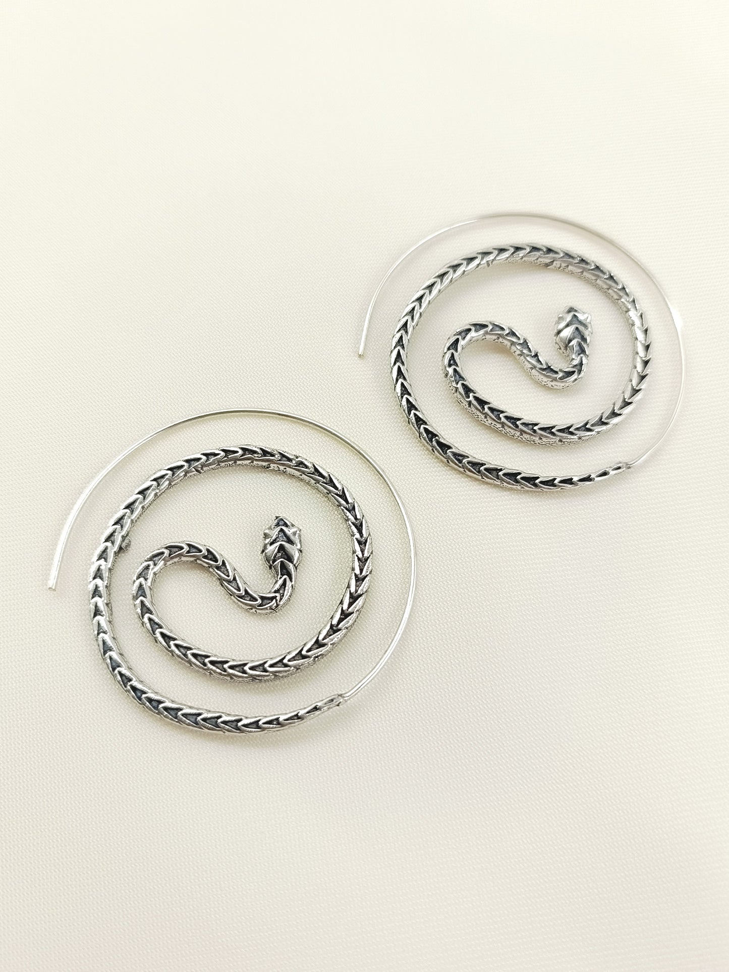 Ragvi Silver Men's Earrings