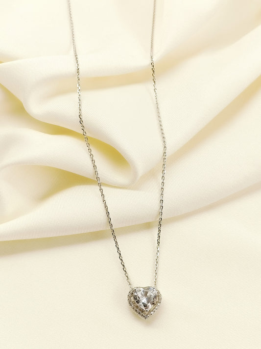 Rohana 92.5 Silver American Diamond Pendal