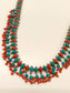 Sofia R & G Long Oxidized Necklace Set