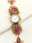 Sargam's Paachi Kundan Watch
