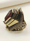 Maral Maroon Men's Finger Ring