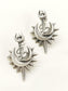 Charuni Plain Oxidized Earring